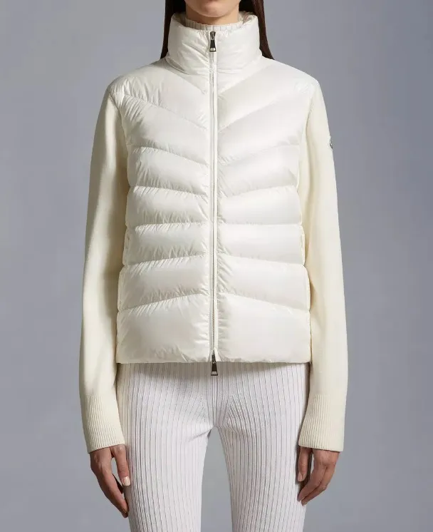 MONCLER  |Padded Wool Cardigan