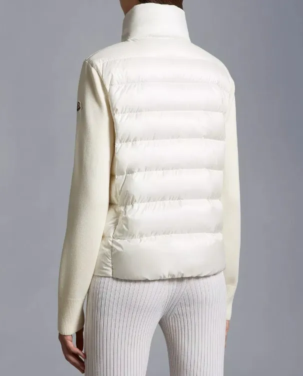 MONCLER  |Padded Wool Cardigan