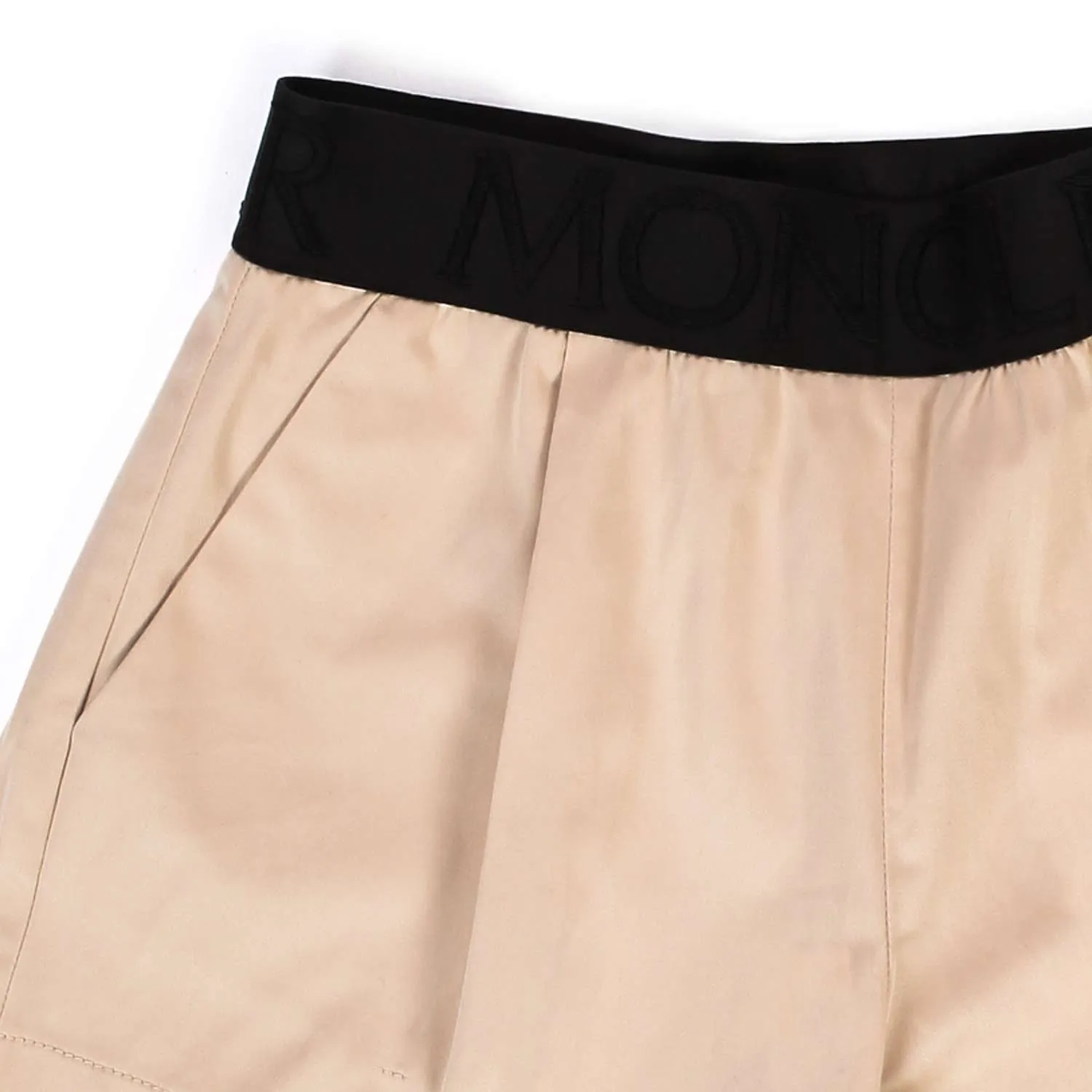 Moncler Pink Gold Shorts For Girl