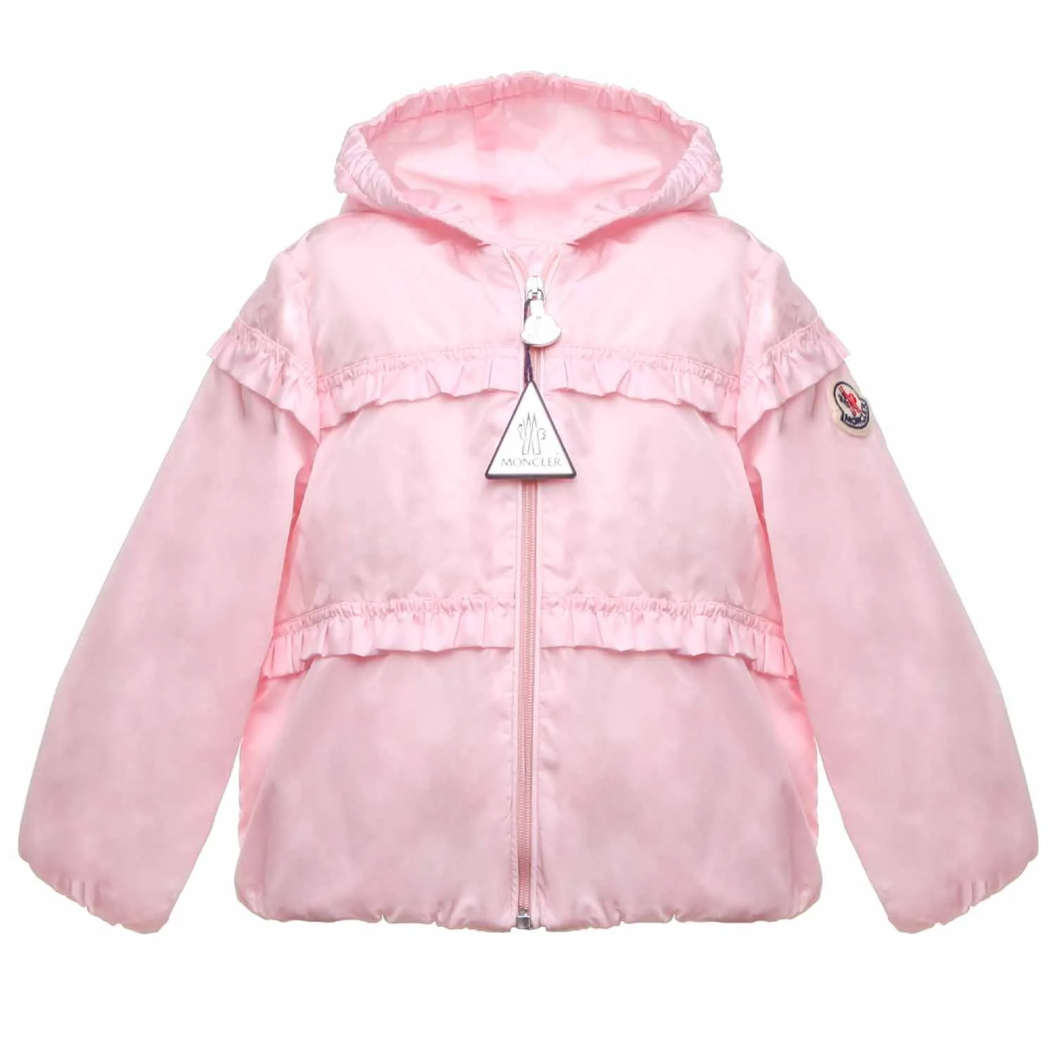 Moncler Pink Hiti Jacket For Girls And Baby