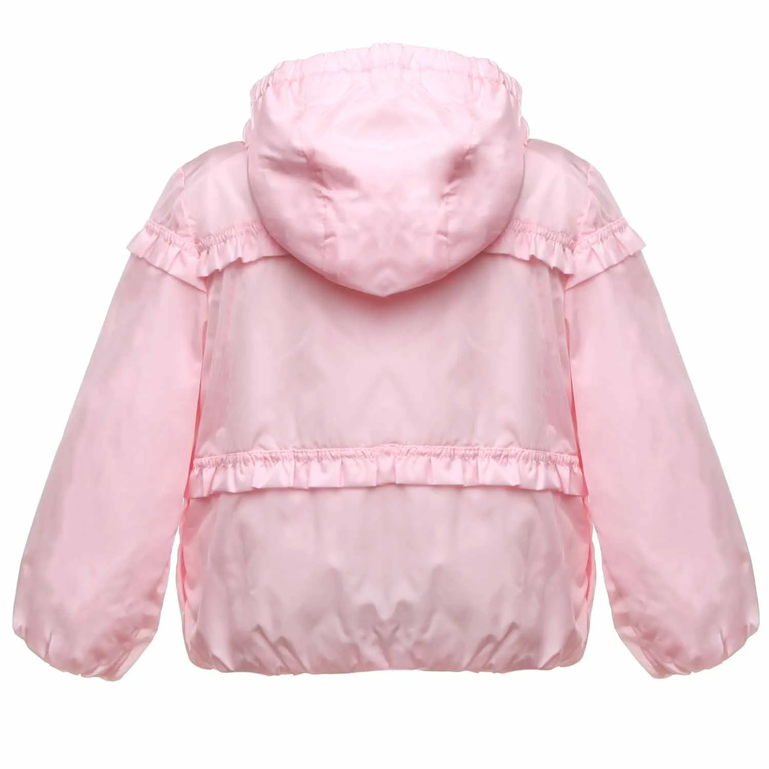 Moncler Pink Hiti Jacket For Girls And Baby