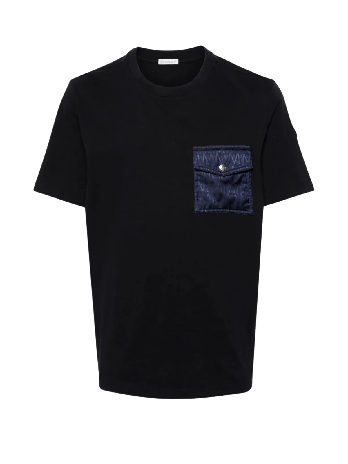 Moncler T-Shirt Pocket Navy