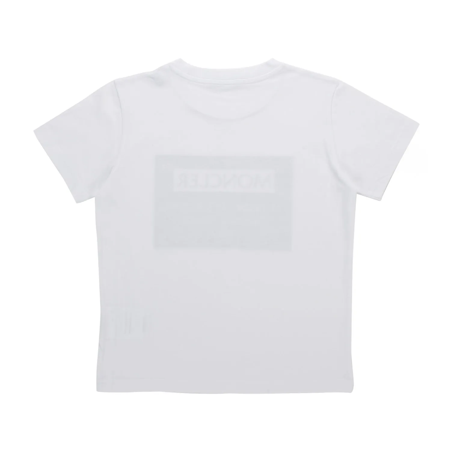 Moncler Teen Boy Logo White T-Shirt