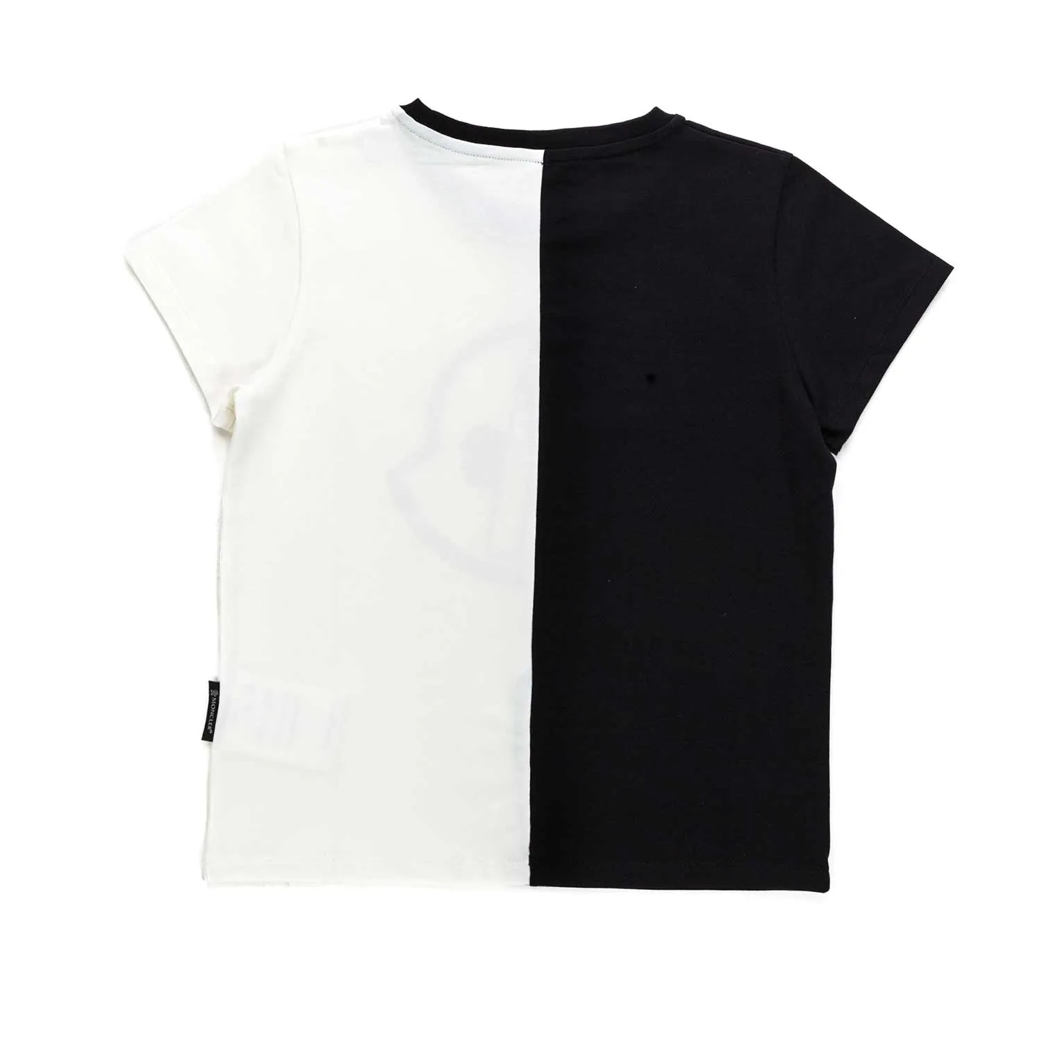 Moncler Two-Colour Logo T-Shirt For Boys