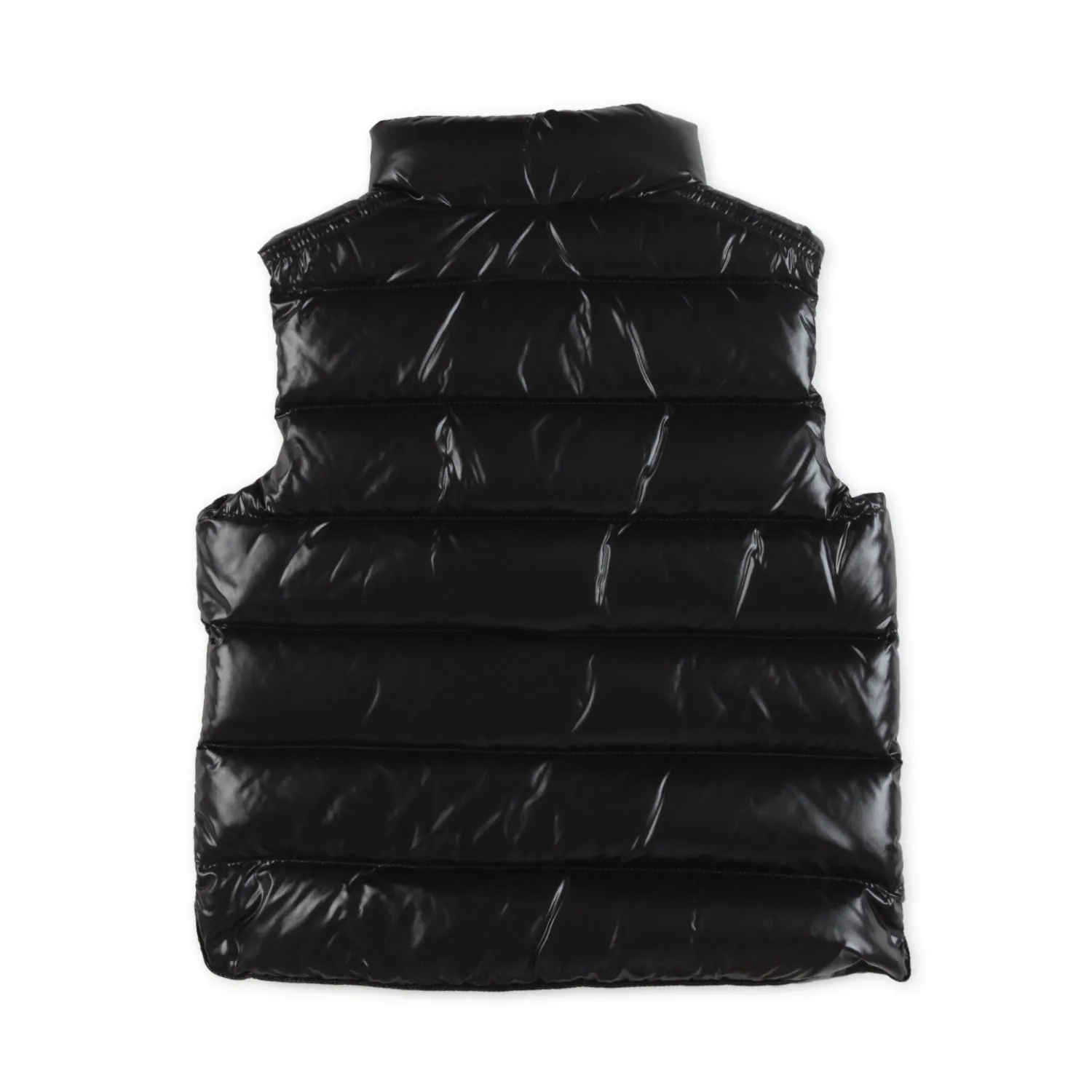 Moncler Unisex Black Tib Vest For Children And Teen