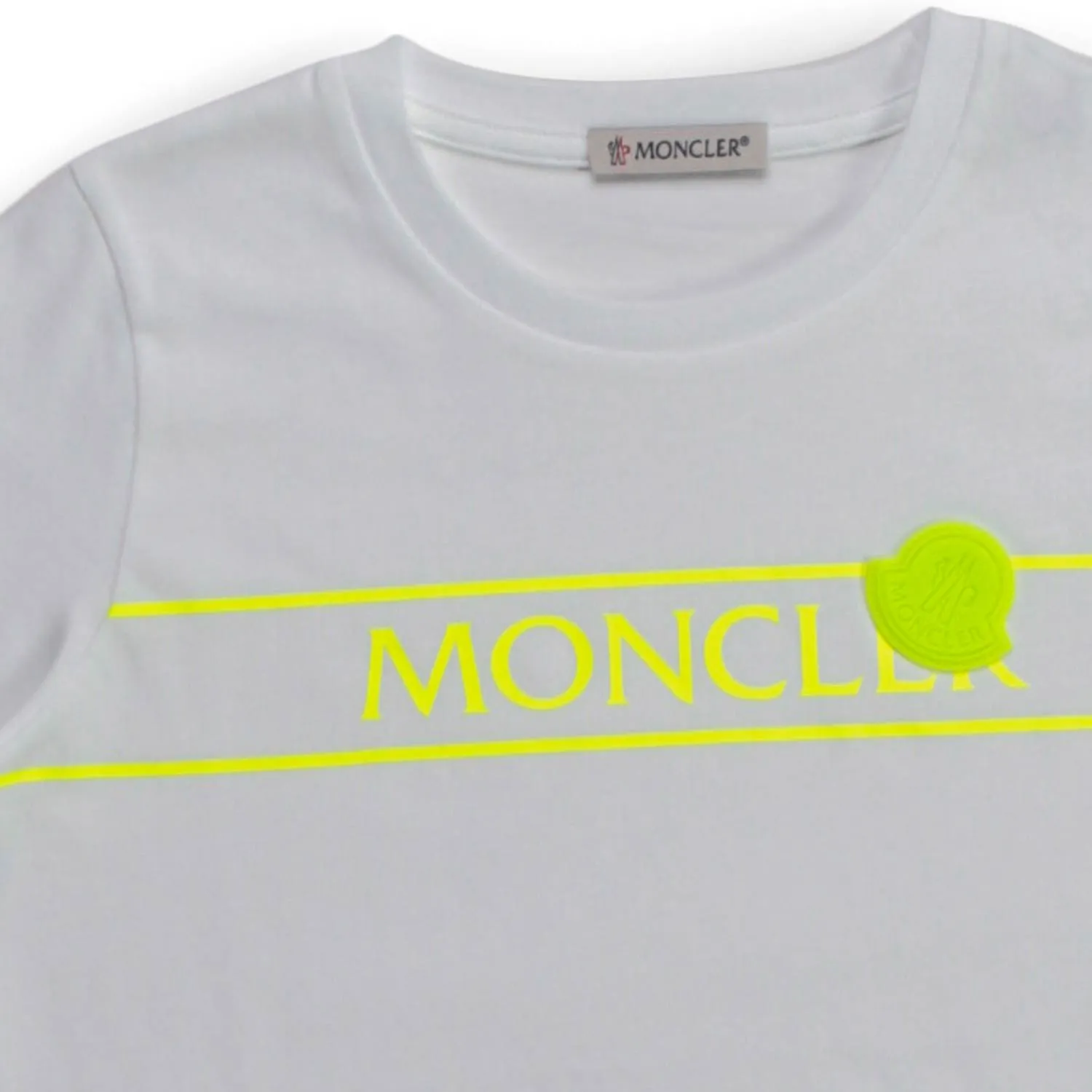 Moncler Unisex Fluo Logo T-Shirt