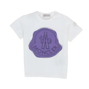 Moncler Unisex Violet Logo T-Shirt