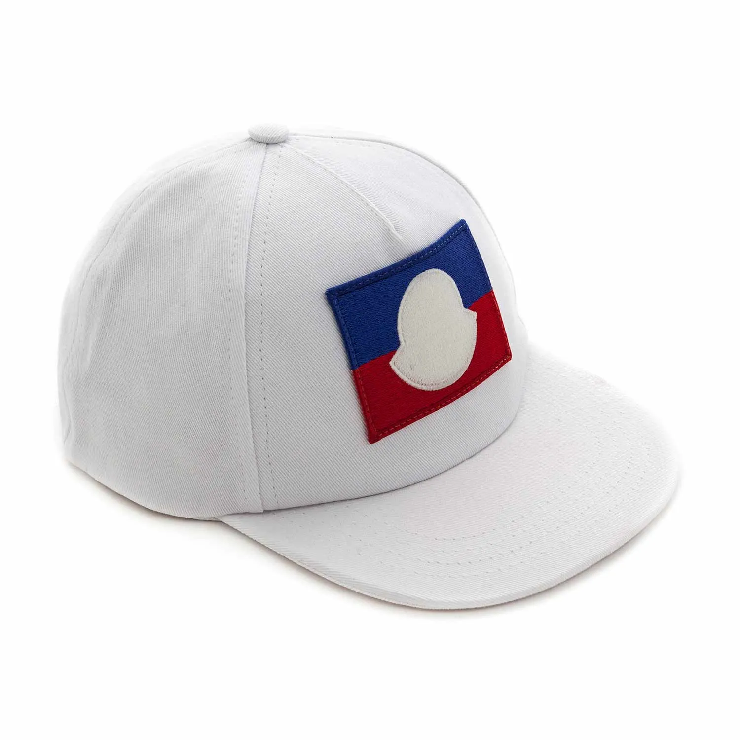 Moncler White Cap For Boy