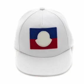 Moncler White Cap For Boy