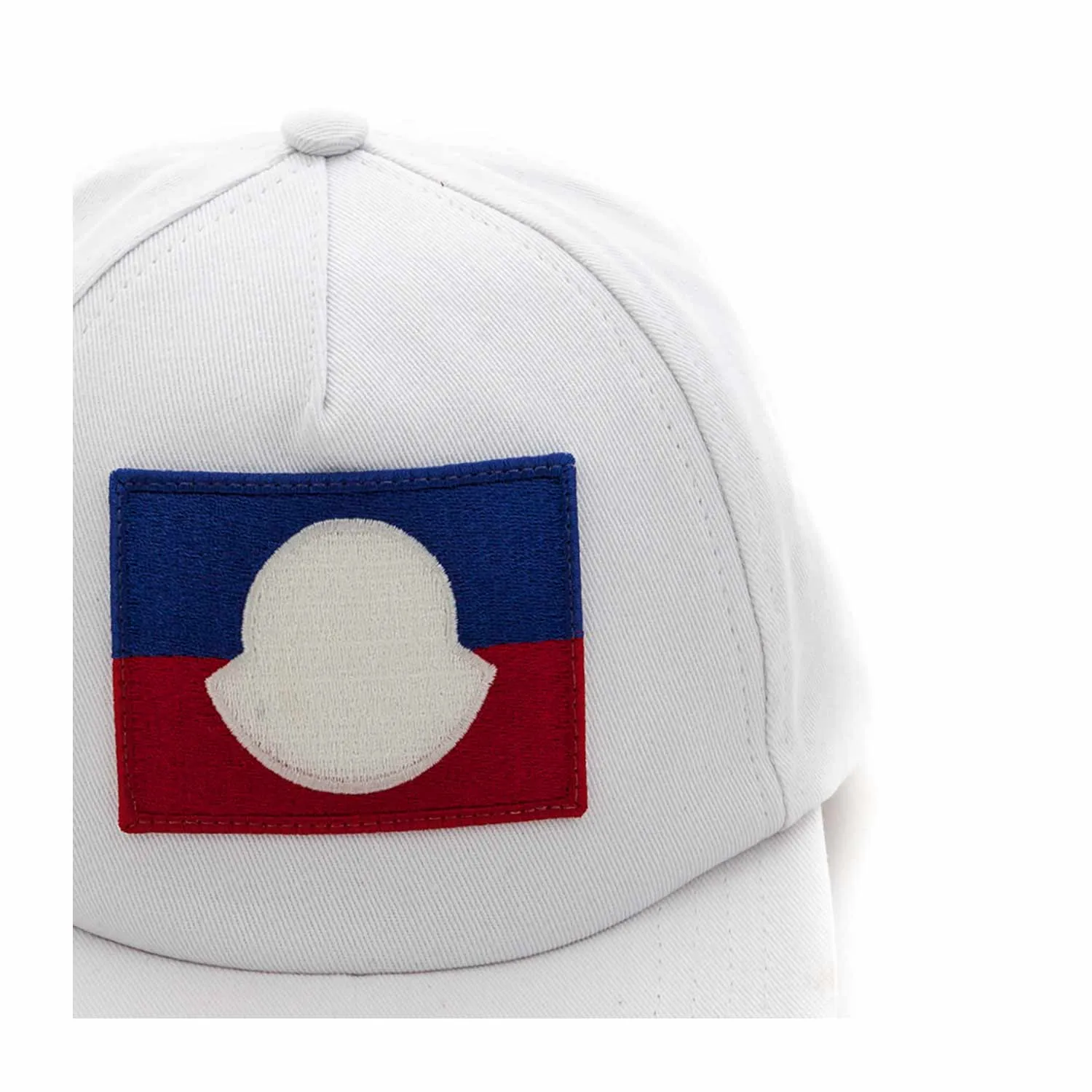 Moncler White Cap For Boy