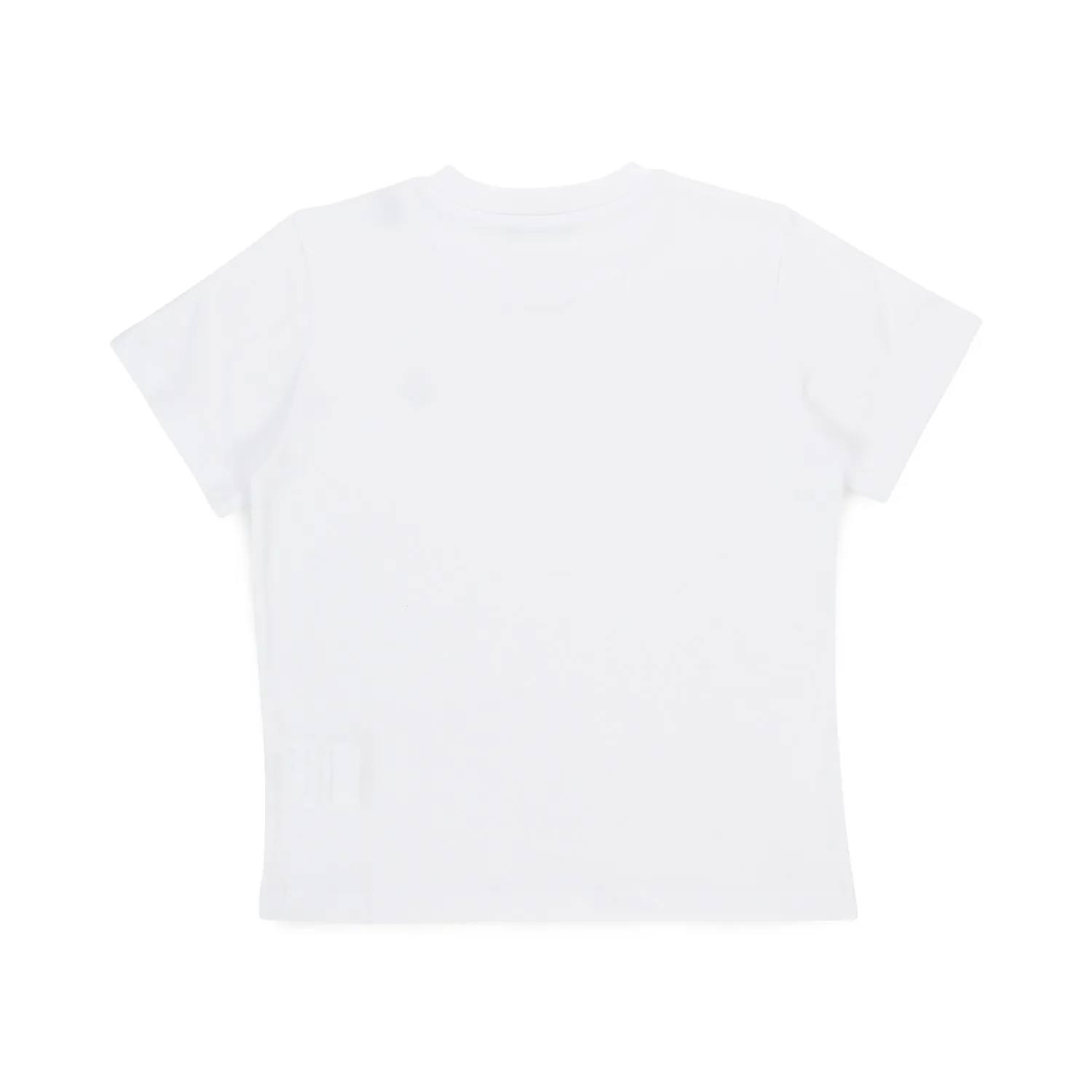 Moncler White T-Shirt With Patch For Children And Teen