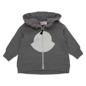 Moncler Zip Up Hoodie For Baby Girls