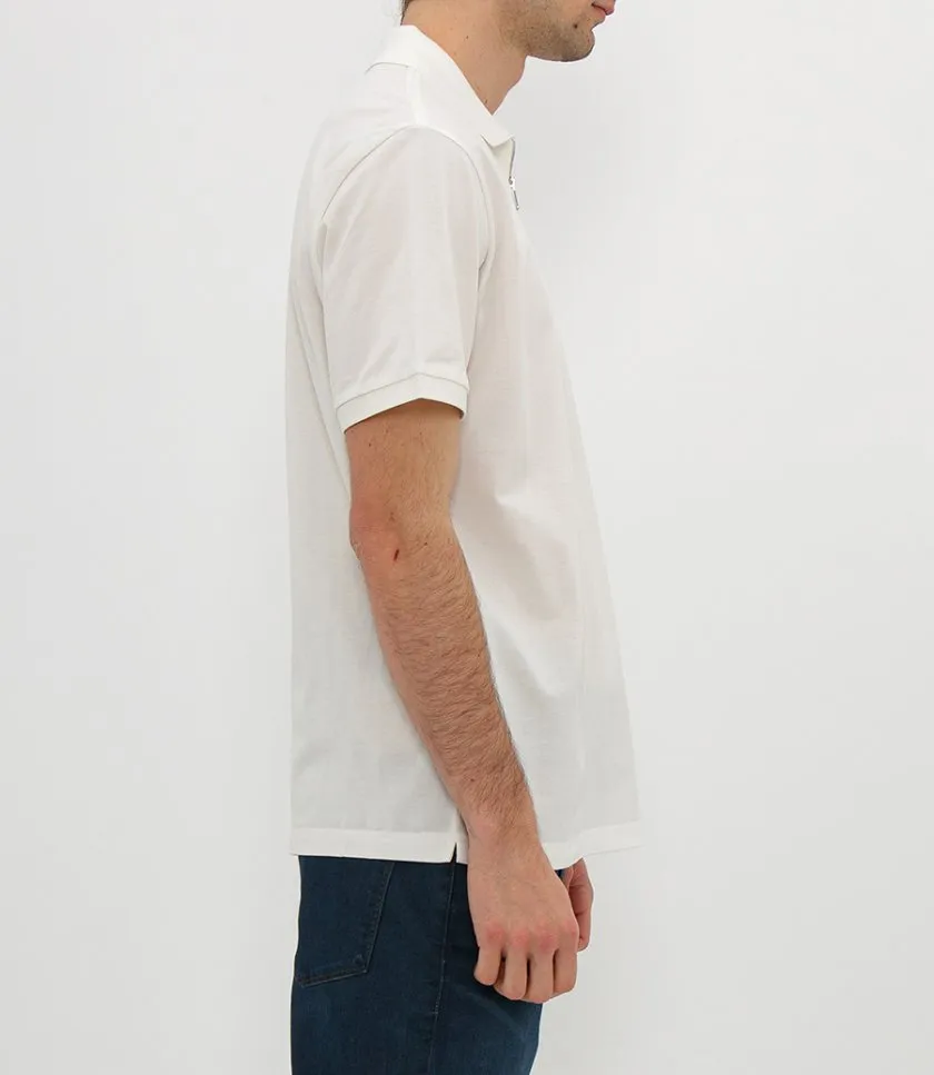 MONCLERZIP-UP POLO SHIRT