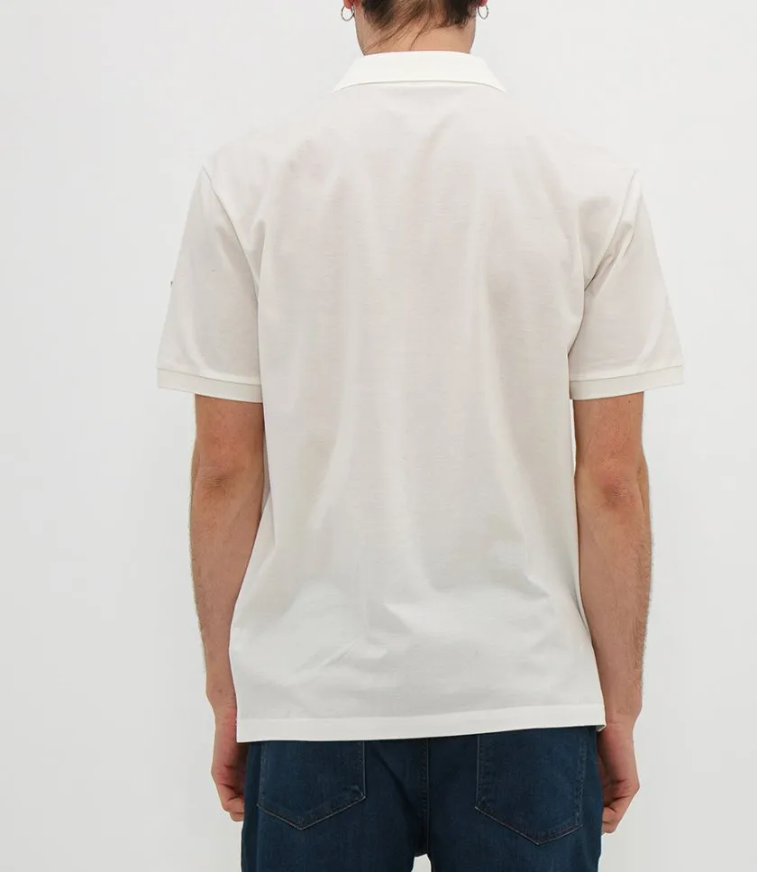 MONCLERZIP-UP POLO SHIRT