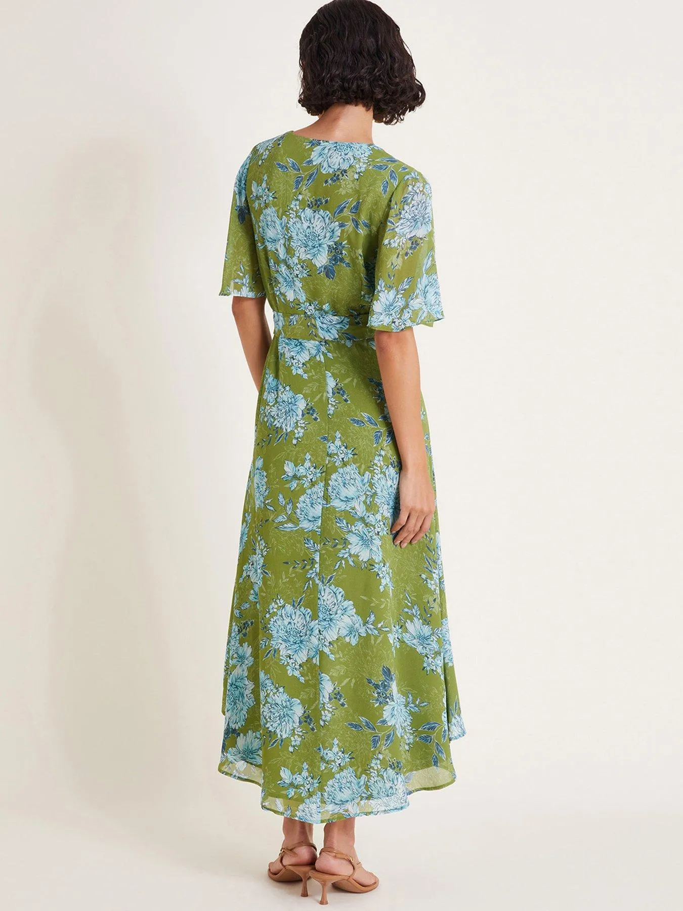 Monsoon Eva Floral Wrap Dress