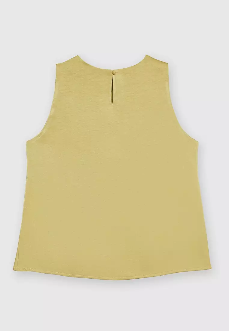 MS. READ Ms. Read Sleeveless Cowl Neck Top