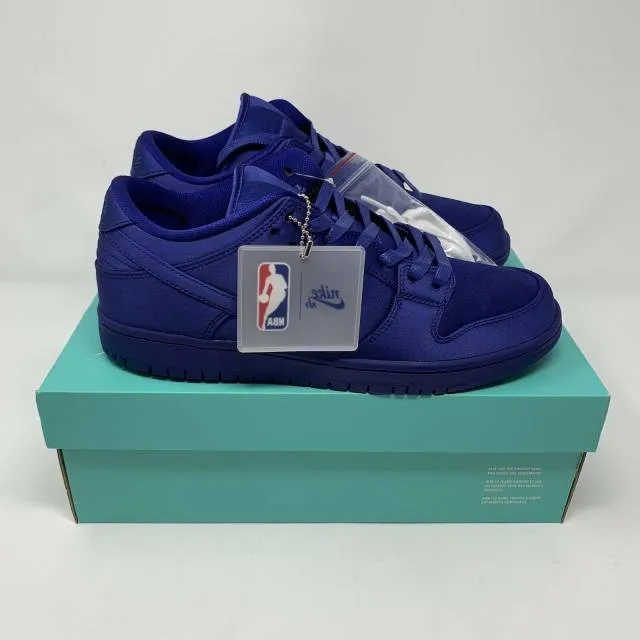 Nba x nike sb dunk low deep royal blue