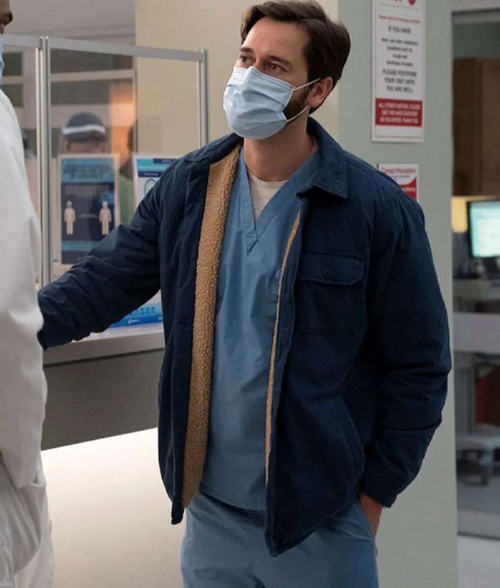 New Amsterdam Dr. Max (Ryan Eggold) Cotton Jacket | TLC