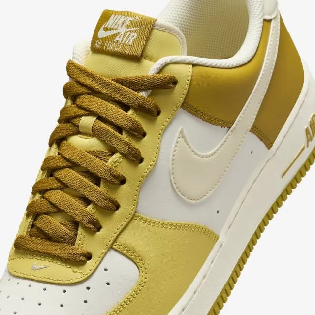 Nike air force 1 '07 (bronzine/ gold/ bronzine/ coconut milk/ saturn gold/ sail) men us 8-13 fz4034-716