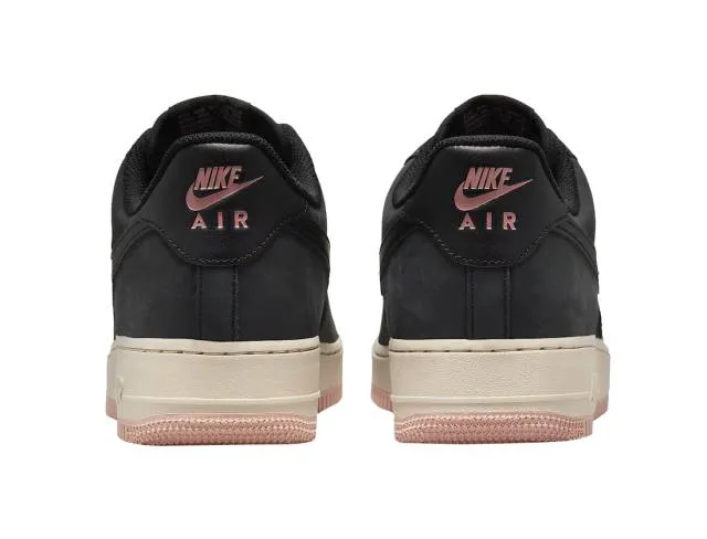 Nike air force 1 '07 lx (black red stardust/ black/ red stardust/ sanddrift) men us 8-13 fb8876-001