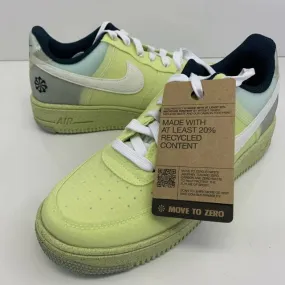 Nike air force 1 crater gs light lemon twist