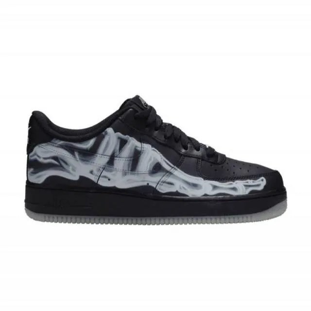 Nike air force 1 low black skeleton