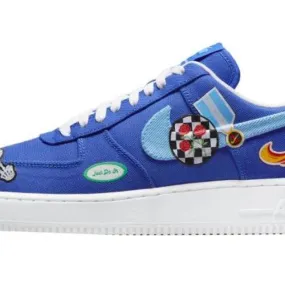 Nike air force 1 low los angeles blue patched up