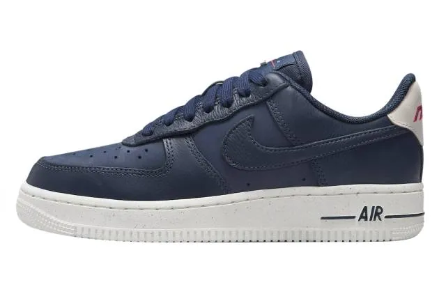 Nike air force 1 low navy red