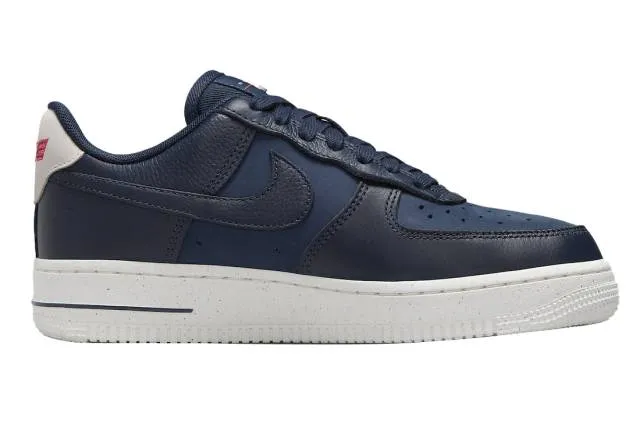 Nike air force 1 low navy red