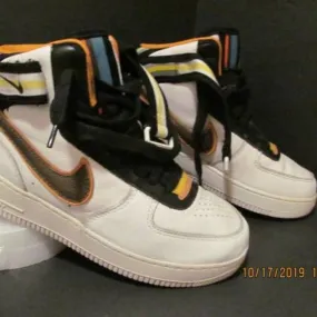 Nike air force 1 mid sp riccardo tisci rare white/baroque/brown colorway sz 5!