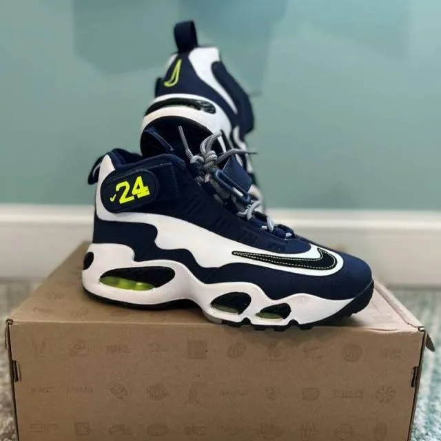 Nike air griffey max 1 navy volt