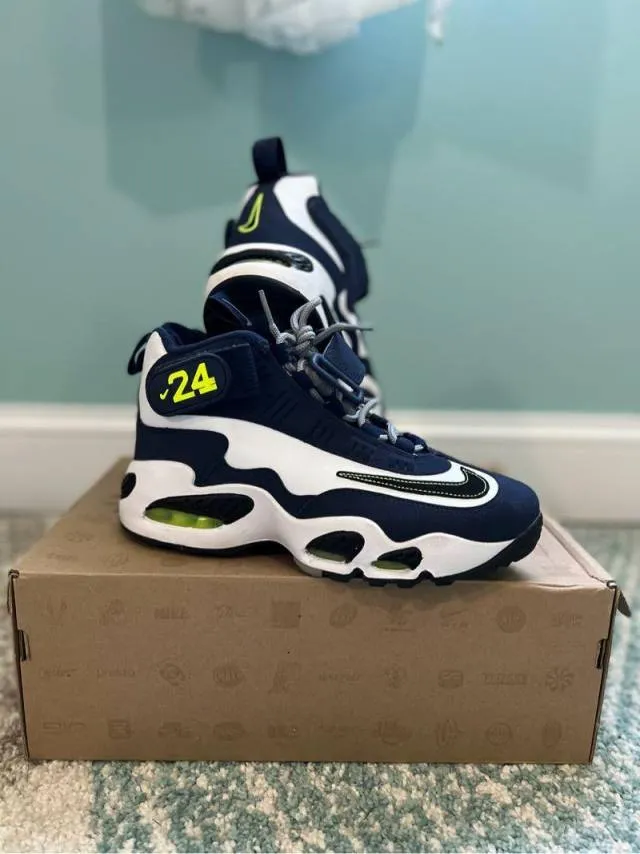 Nike air griffey max 1 navy volt