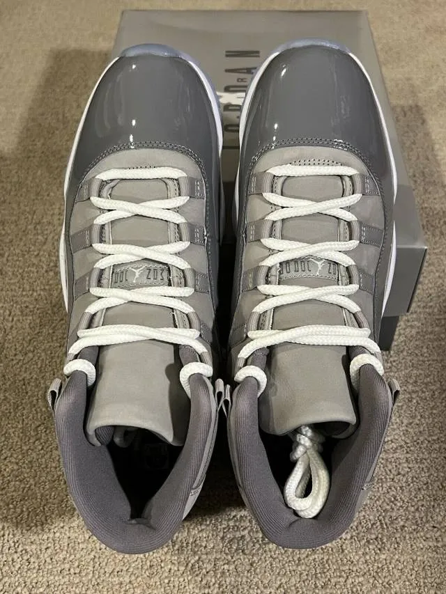 Nike Air Jordan 11 Cool Grey Retro 2021 CT8012-005 Size ...