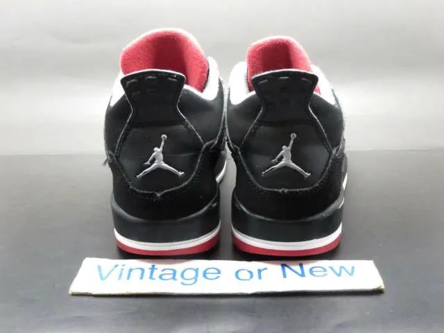 Nike air jordan iv 4 bred retro ps 2012 sz 2y