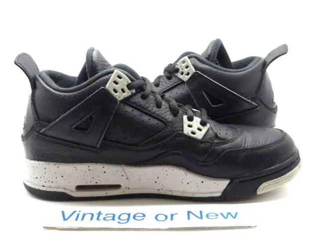 Nike air jordan iv 4 oreo retro bg 2015 sz 6y