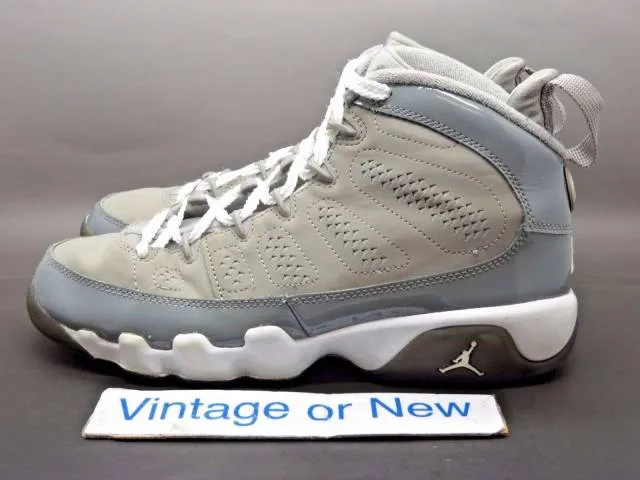 Nike air jordan ix 9 cool grey retro gs 2012 sz 6.5y