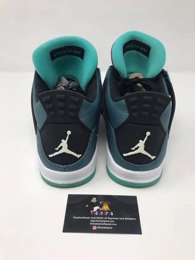 Nike air jordan retro 4 teal 30th