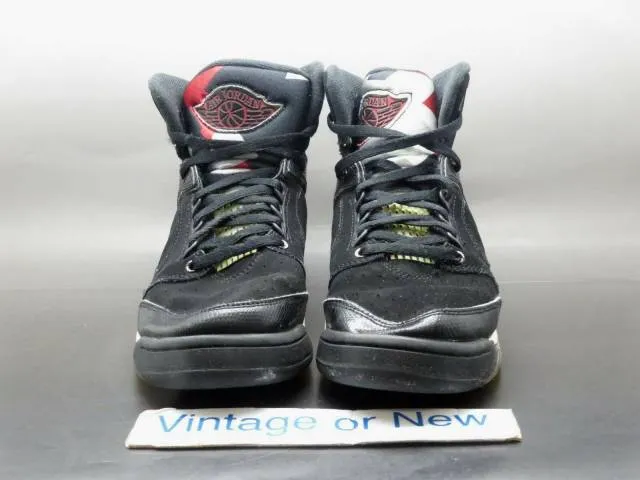 Nike air jordan sixty plus 60 + black white varsity red gs 2009 sz 5y