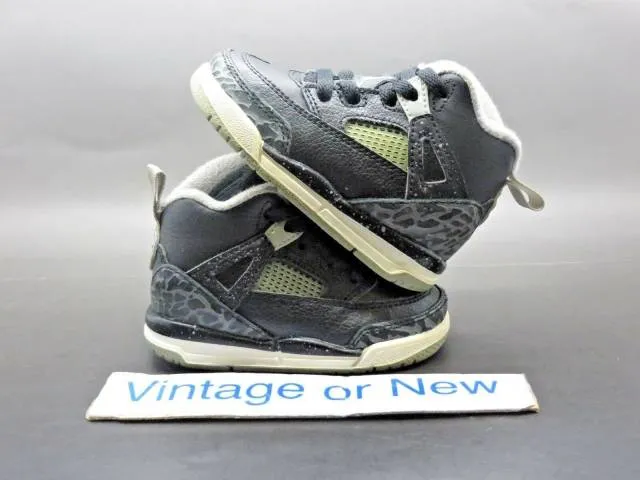 Nike air jordan spizike black cool grey bt toddler 2014 sz 4c