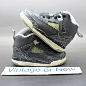 Nike air jordan spizike black cool grey bt toddler 2014 sz 4c