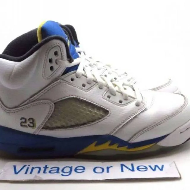 Nike air jordan v 5 laney retro gs 2013 sz 4y