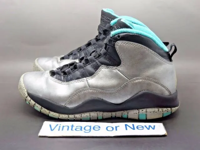 Nike air jordan x 10 retro 30th lady liberty bg 2015 sz 5.5y