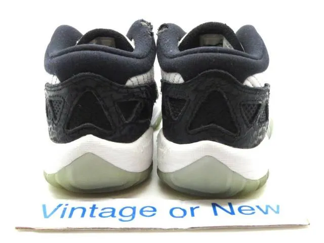 Nike air jordan xi 11 ie low white black retro gs 2011 sz 4.5y