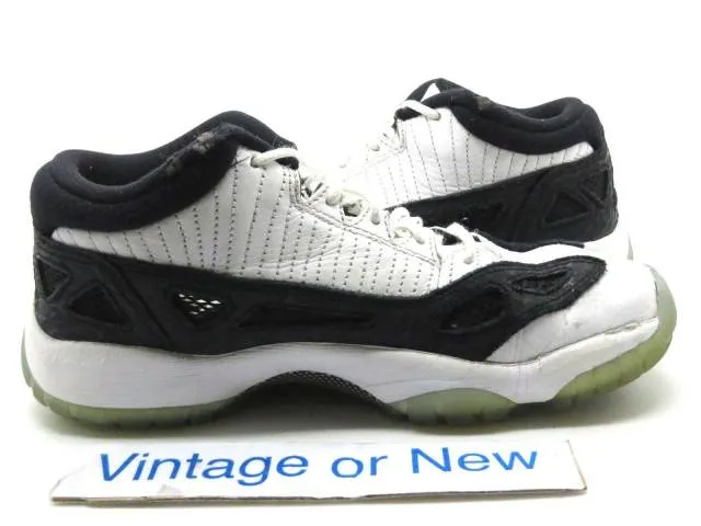 Nike air jordan xi 11 ie low white black retro gs 2011 sz 4.5y