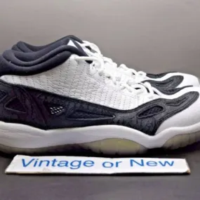 Nike air jordan xi 11 ie low white black retro gs 2011 sz 6.5y