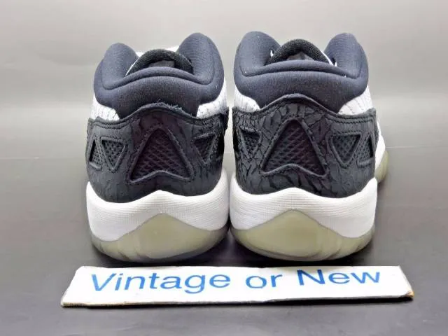 Nike air jordan xi 11 ie low white black retro gs 2011 sz 6.5y