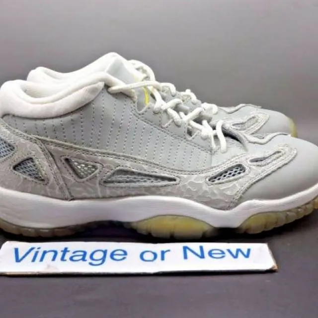 Nike air jordan xi 11 low i.e. cool grey retro gs 2007 sz 5y