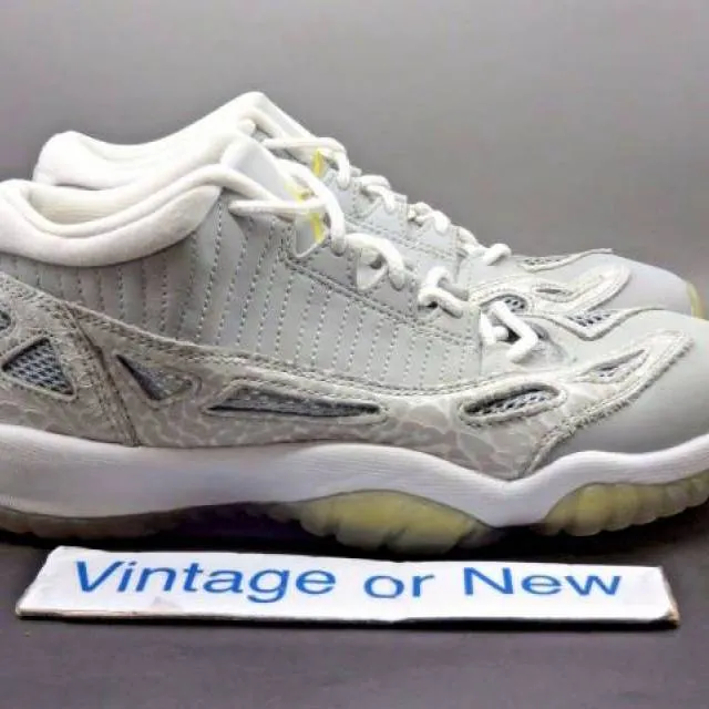 Nike air jordan xi 11 low i.e. cool grey retro gs 2007 sz 6y