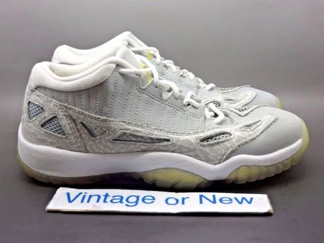 Nike air jordan xi 11 low i.e. cool grey retro gs 2007 sz 6y