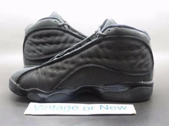 Nike air jordan xiii 13 black cat retro bg 2017 sz 6y